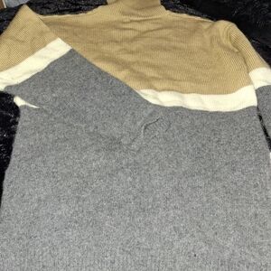 Urban Outfitters Suburban Petites Knit Sweater in Tan